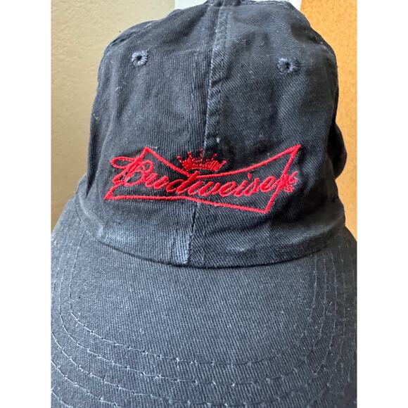 Budweiser Black Lightweight Cotton Cap - Picture 2 of 8